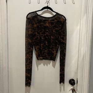 Urban Outfitters Mesh Shirt